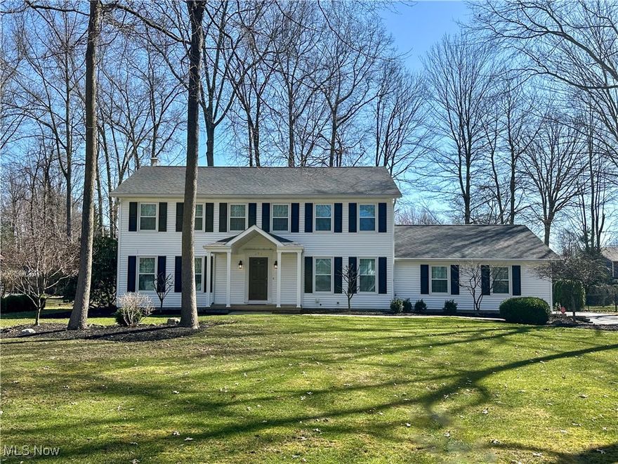 Nestled on an expansive lot and framed by professionally landscaped grounds and mature shade trees, this stately center hall Colonial exudes charm and curb appeal. Inside, discover three levels of beautifully appointed living space, characterized by spacious rooms, abundant closet space and plenty of important updates. The main level flows seamlessly from formal living and dining rooms to a cozy family room with a fireplace. The heart of the home is the eat-in kitchen with a gorgeous center island, crisp white cabinetry and ample counter space. Completing this level is a three-piece bath, laundry room and a magnificent custom-built all-season room overlooking the backyard. The second floor showcases a spacious primary suite with an attached bath, walk-in closet and two additional closets that can easily handle all of your storage needs. Three other generously sized guest bedrooms and an updated full bath provide peace and privacy for loved ones and guests. The finished basement adds more usable space, while the backyard is a true sanctuary with a patio, pergola, custom shed and plenty of lush greenspace for outdoor activities. The oversized 2.5-car heated garage keeps your cars, toys and bicycles safe from the elements. Over the last five years, a new roof, windows and siding have been installed. As a bonus, the sellers are providing a one-year Cinch home warranty valued at $597. Best of all, this home offers you room to grow and thrive, all while enjoying a beautiful neighborhood in the highly-regarded Lakeview School District. Schedule your showing before it's gone!