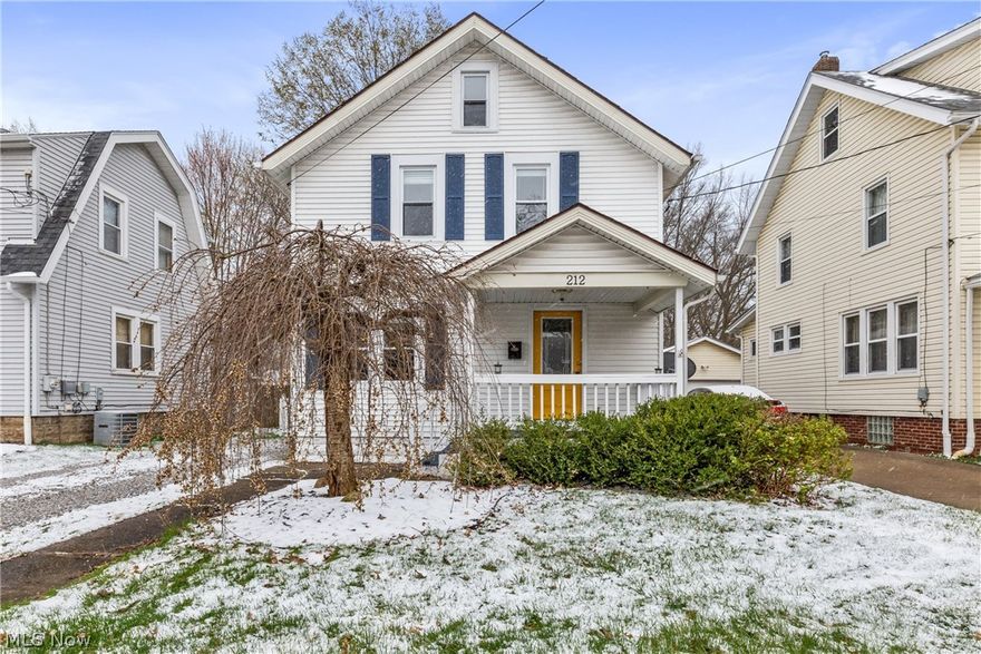 Welcome home to 212 Marguerite Ave in Cuyahoga Falls! So many updates - I hope you are packed are ready to move-in because that's all you need to do here!  Interior has been completely redone since 2015 including an incredible kitchen that would be a chef's dream!  Entertain your family and friends with delightful dinner parties around the stunning cooktop centerpiece!  Beautiful floors and loads of cabinets space too!  2 huge bedrooms upstairs; one features a walk-in closet and the other features TWO closets!  2021 - new carpet on stairs, hallway and bedrooms, new lower basement steps.  The basement has been waterproofed!  The classy staircase features wrought iron balusters which are sure to draw everyone's attention!  Head through the double doors in the kitchen to your HUGE deck overlooking the large backyard complete with a shed too!  Just imagine spending this summer relaxing away on the deck with a good book and good friends!  Sip your morning coffee in the privacy of your own b
