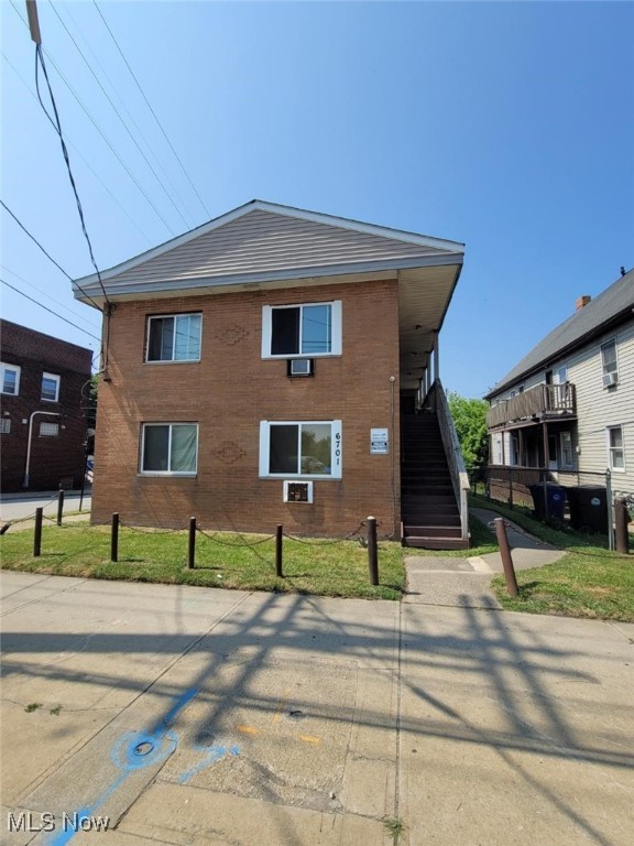 Don't miss out on this great investment opportunity that this multifamily 6 unit/2 story building has to offer! These units are approx 538 sq ft being partially occupied with the potential to create a strong rental income. This property is within 11 minutes from Cleveland State University, and three minutes from the Cleveland Metro park zoo. This property is being sold in as-is condition very easy to show! Schedule your showings today.