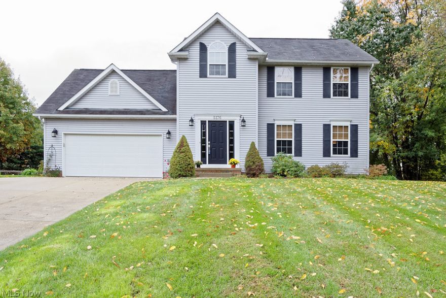 Located in beautiful North Canton, this home is perfect for a large family! Including 5 bedrooms, 1 half bath and 2 full baths, there is enough room for everyone! Upstairs you will find 4 bedrooms each with a window, ceiling fan, and closet with built ins and built in lighting. There is also a full bath at the top of the stairs with a shower tub combo. laminate floors, and a mirror/medicine cabinet. The master bedroom includes a ceiling fan, plush carpet, vaulted ceiling, and walk in closet with built ins and built in lighting. The master bath features a double sink, jetted tub with window above, walk in shower, and linen closet. The great room features berber carpet and two large windows with access to the dining room. The kitchen features granite countertops, 12 inch tile floors, a ceiling fan, and stainless steel Frigidaire appliances. Attached to the kitchen is the laundry room which includes a small window to the backyard and wooden cabinets. The basement is partially finished wit