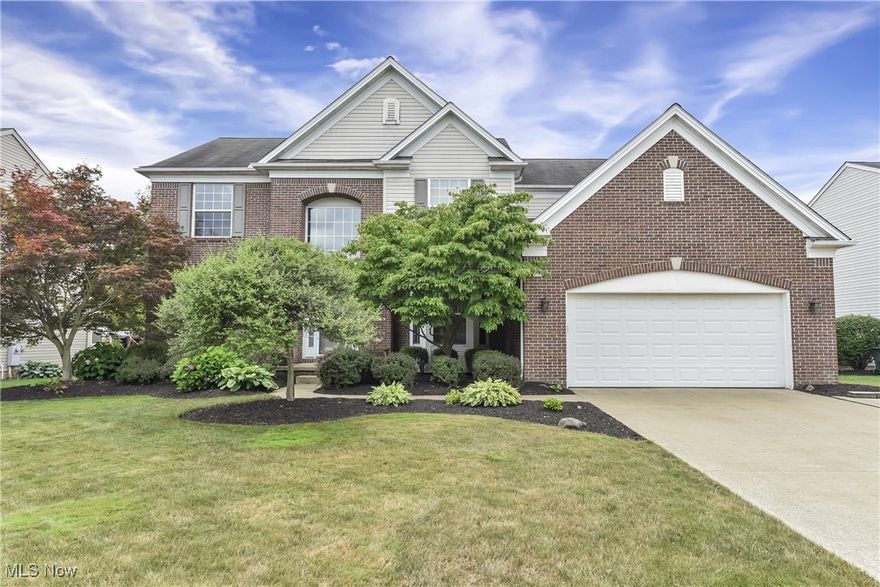 Impressive Colonial in Woodgate Farms with Spacious Layout and Premium Upgrades
Situated on a picturesque, private lot, this fabulous 4 bedroom, 4 bathroom colonial home is more than just a residence—it's a lifestyle. The welcoming two-story foyer with 20-foot ceilings creates an unforgettable first impression. The open-concept design offers expansive spaces for working, relaxing, and entertaining. A private library with a cozy fireplace provides an ideal retreat for work or reading. Hosting is effortless with this large kitchen featuring a designated coffee bar/butler’s pantry, sunlit morning room with vaulted ceilings and a formal dining room perfect for celebrations. The main floor also includes a dedicated laundry room with a folding station, and the option for a playroom, music room, office, or fifth bedroom.  Upstairs, four spacious bedrooms ensure privacy and comfort, with the owner's suite boasting a luxurious walk-in closet and a spa-like ensuite bath. The professionally finished basement adds extra functionality, including a full bathroom, two soundproof flex rooms, a kitchenette, and storage space. Outdoors, enjoy a stamped concrete patio, a large private backyard, and a stand-alone shed. The two-car garage and extended parking pad provide ample space. Upgrades include a newly renovated powder room, fresh neutral paint colors, gorgeous new light fixtures in the breakfast and dining room, a high-efficiency, fast-recovery water heater and an automatic standby generator providing electricity to the home during a power outage.  Residents enjoy access to Woodgate Farms amenities including a clubhouse, pool, and playground—offering the perfect blend of luxury, function, and community.
Don’t miss your chance to make this exceptional property your next home!