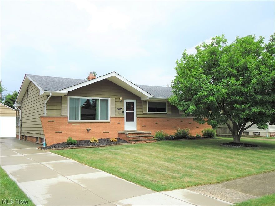 Fantastic Spacious 3-Bedroom Ranch with Many updates * New Windows * New Roof * New Furnace, New A/C * New Hot Water Tank * New Driveway * Updated Bathrooms * Kitchen features Updated Cabinets, Countertops and Sink * Large Living Room with Vaulted Ceilings * Master Bedroom with His/Hers Closets * Large Finished Basement with new Carpeting * Enclosed Sunroom * Private Backyard * Plenty of Storage * Close To Shopping * A Must See!