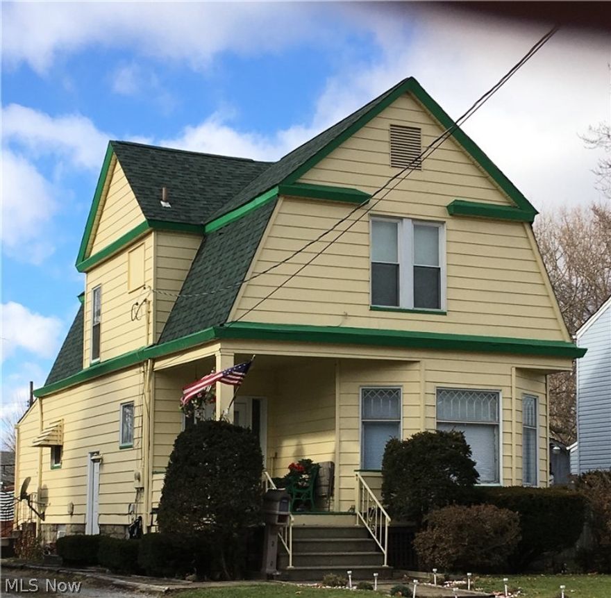 This updated home features 3 bedroom 2.5 bath! 
The charming entryway is spacious & the tall ceiling are carried throughout! The large living room & dining room is divided by pocket doors. The bay windows and antique glass add to all the beauty! New paint throughout! All kitchen appliances stay, the open kitchen has a eat in dining space & easily accesses dining room, first floor bathroom, pantry. The bonus room can be anything you want! Another Family room/play room or can be used as an office, featuring new french door that leads to the covered patio and a large deck with a fenced in yard plus additional garden space beyond fence! 2 car garage & extra long driveway! New doors , windows & roof! This home has everything you have been looking for and is move in ready! New Electric, Plumbing, Carpet, Wood flooring & New windows & doors plus so much more! 1 year home warranty!