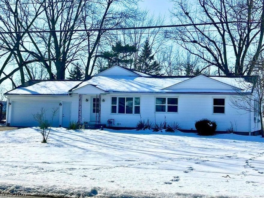 Welcome home to this beautiful 4 bed, 3 bath Medina ranch situated on 1 acre! One-floor living with expansive layout • Stunning, fully remodeled kitchen features sleek granite countertops with a leathered finish, stylish backsplash, new cabinetry, and stainless steel appliances all in 2025 • Two-stall stable on the property perfect for horse owners/lovers • Front living room perfect for reading a good book and entertaining • Spacious family room with vaulted ceilings and skylights • Private primary suite has new carpeting and closet doors 2025, complete with a luxuriously newly expanded and renovated master bathroom with a walk-in shower 2025 • Bedrooms 2, 3, and 4 all feature new flooring/carpeting and updated lighting 2025 • Beautifully remodeled full bathroom and a convenient first-floor laundry room complete the main level • The HUGE basement has brand new carpeting in 2025 and offers endless potential — entertainment space, additional bedrooms, gym, playroom, or home office — plus a remodeled bathroom in 2025 • 1-acre property includes huge freshly stained deck with new rails 2025 • Additional updates include: • Paint throughout 2025 • Laminate Engineered Flooring throughout 2025 • New Carpeting 2025 • Garage door 2025 • Front vinyl siding 2025 • Most Windows 2025 • New interior and exterior doors 2025 • Recessed lighting 2025 • Air conditioning 2025 • New front roof 2025, Newer back roof • Hot Water Tank 2025 • 2 concrete patios: one in front and one in back • Schedule your showing today!