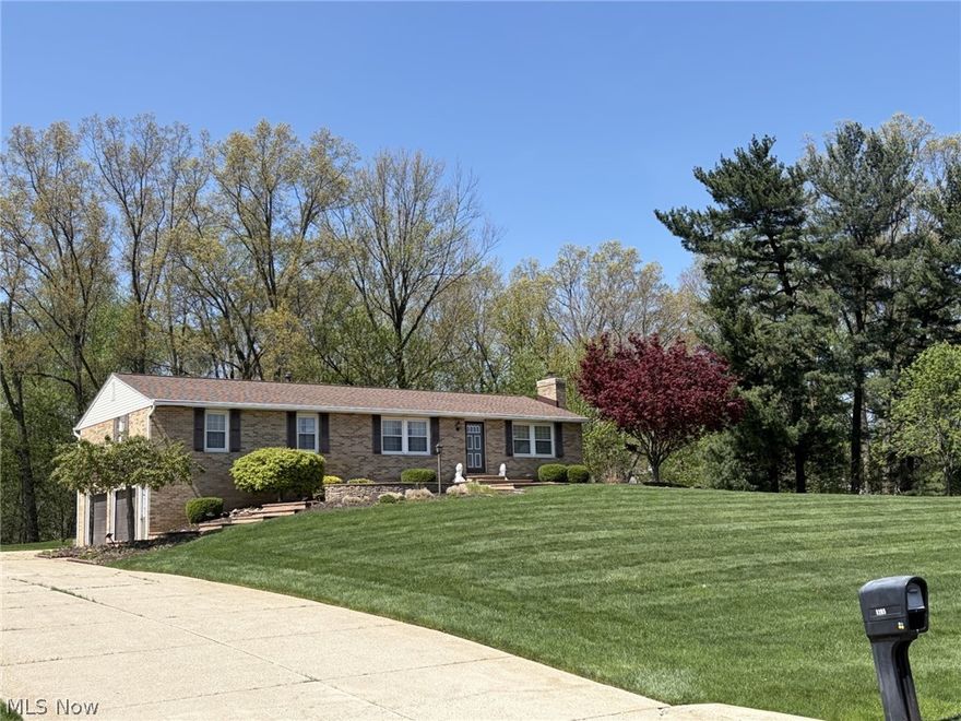 Welcome to this beautifully maintained, one-owner all-brick ranch set on a scenic 1.8-acre lot in desirable Jackson Township. Offering 3 bedrooms and 1.5 baths, this home combines timeless construction with thoughtful updates throughout. The property features a gorgeous yard with a sprinkler system, along with custom concrete patios and walkways—perfect for relaxing or entertaining. Inside, you’ll find a well-cared-for interior with newer windows and updated systems, reflecting pride of ownership. The lower level includes a cozy library space, ideal for a home office, reading retreat, or additional living area. A two-car garage adds convenience and functionality. Major updates include a new roof in 2024, along with updated mechanicals for added peace of mind. This home has been meticulously maintained and is move-in ready. Enjoy the space, quality, and charm of this exceptional property—schedule your private showing today!