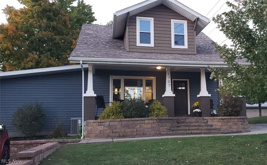 COMPLETELY RENOVATED! Look at this BEAUTIFUL HOME just since 2017 the sellers have completed a New Roof, New Windows, New Siding, all new home rewiring, and new home plumbing. In 2016 New furnace and central air was installed. Can we LOOK at this beautiful 2017 kitchen! All quartz countertops , subway tile backsplash, shaker cabinets that go to the ceiling, with gorgeous lighting. First floor laundry for added convenience off of the kitchen! Master on main floor including walk in closet, fireplace, and master bath with huge marble tile shower and double vanity. Main floor all engineered hardwood flooring, and stairs and 2nd floor has all new carpet. Additional bedrooms have large closets. There is a Tanning Bed that is negotiable with your offer if you want it! Exterior has beautiful landscaping and stone work. Close to the hospital and all the shopping and entertainment that Cambridge has to offer.