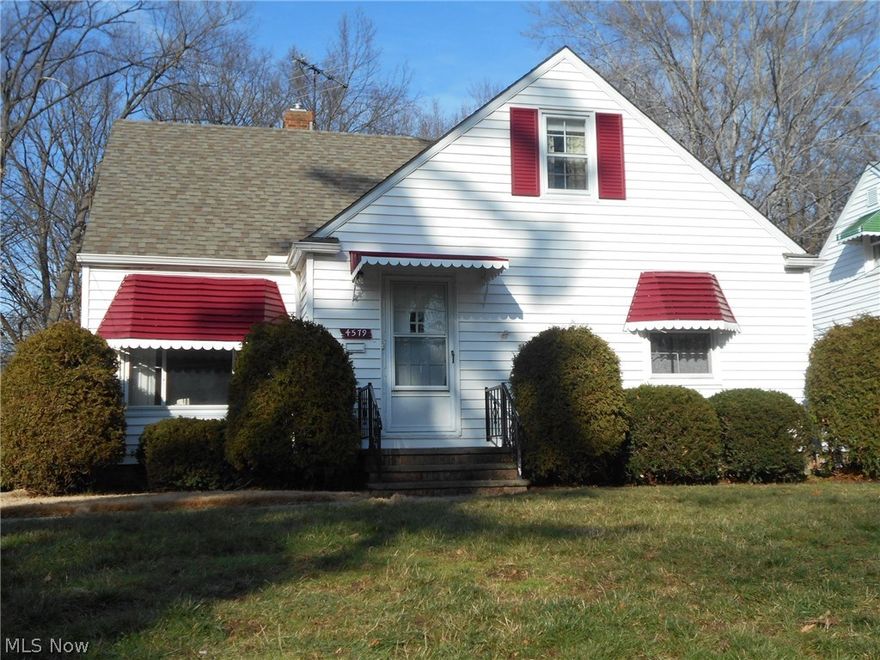 Come see this beautiful home located along the Euclid Creek with a private back yard and wooded view.  This charming three bedroom bungalow has been meticulously maintained by the original owner.  The roofing is approximately 7 years old and furnace and air conditioning were installed in 2009.  The second floor features a large bedroom and the basement provides a finished recreation room with pool table and built in bar.