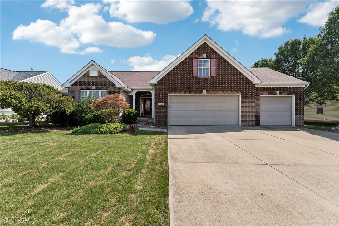 This beautifully maintained 3-bedroom, 3 full bath ranch offers the perfect blend of comfort, convenience, and accessibility all in the sought-after Avalon Estates in North Ridgeville. Step inside to an open-concept living area filled with natural light, perfect for entertaining or everyday relaxation. The kitchen comes fully equipped with all appliances included, so you can move right in and start cooking your favorite meals. The spacious 3-car garage is a true standout also has a negotiable wheelchair lift and ramp for easy accessibility if needed. Convenient first floor laundry room. Downstairs, a full basement offers endless possibilities for storage, a workshop, or future living space with full bath. Enjoy summer evenings on your great outdoor patio, ideal for grilling or simply unwinding. You'll be close to shopping, dining, parks, and more. This home truly has it all space, style, and a prime location. Don't miss your chance to make it yours!