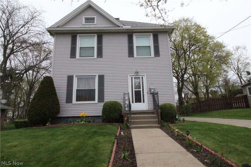 Very well cared for and maintained home with many updates over the years.  This home has had the same owner for the last 48 years.  Enjoy outdoor living at its best, this home has a multi-level deck out back with an above ground pool.  40 x 24 detached garage that can easily fit four cars with room to spare.  Inside you will find both the kitchen and bathroom have been updated.  Dining room overlooks the deck, pool and great big yard.  Three bedrooms on the second floor, with the bathroom.  Laundry is located in the lower level with an additional shower unit.  Pool equipment and tools to stay with the new owner.