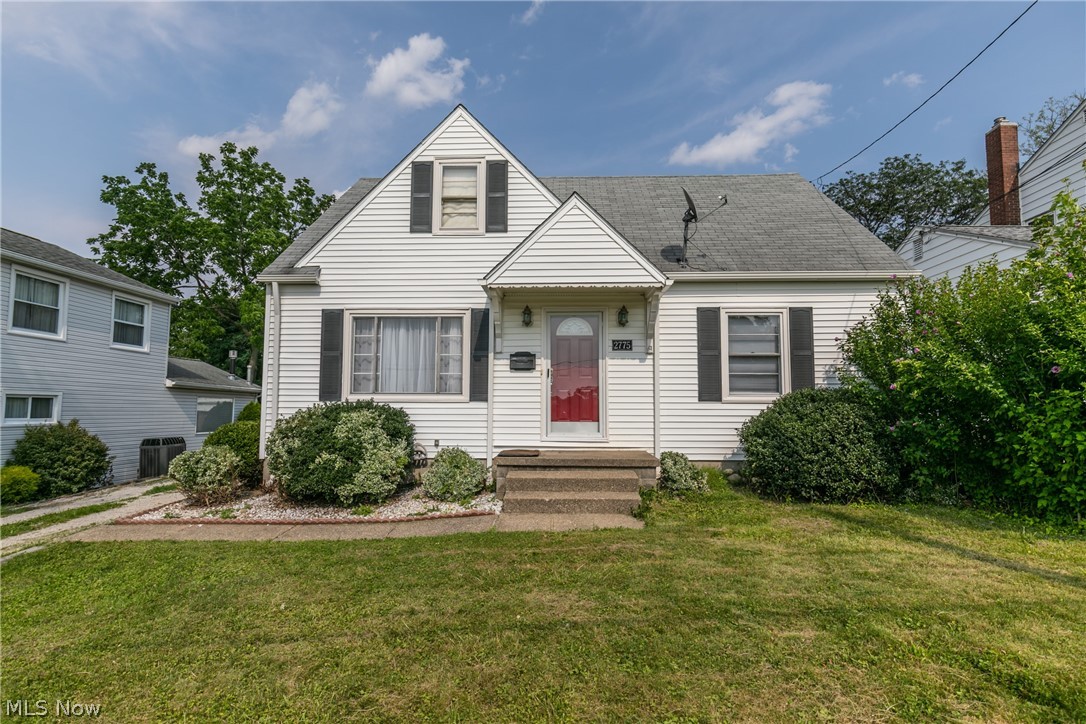 A desirable Cuyahoga Falls cape cod with 3 bedrooms and 2 full bathrooms.... the second full bath is upstairs with the master bedroom, and has been updated. This lovely home has natural wood flooring, LVT flooring in the kitchen, eating area, and baths. The basement has been fully waterproofed with a transferrable 20 year warranty, and a sump pump as well. There is a garage, nice yard, and so much more.