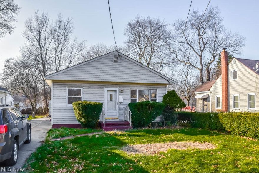 Attention investors! 3 bedroom, 1.5 bath ranch with a finished lower level. Large living room and a kitchen with a dinette. The lower level offers 2 rec room areas and a half bath. Replacement windows and vinyl siding. 2-car detached garage, too. Needs work, sold As-Is. Convenient location near highway access! Schedule a private showing today.