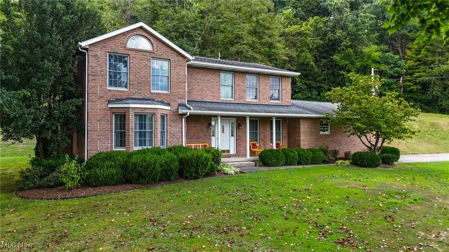 5 acre hobby farm!! Immaculate one-owner 3-bedroom, 3-bath two-story home situated on 5 picturesque acres, featuring a full walk-out basement and direct access to 300 acres of Wayne National Forest with scenic walking trails. The property includes two well-equipped metal barns: a 44' x 40' structure with 100-amp electric service and four garage doors, and a 24' x 32' barn with an additional 10' x 32' covered animal area, 60-amp electric service, and water—ideal for agricultural or recreational use. Offering privacy, natural beauty, and expansion potential with additional acreage available. Call today to schedule your private showing!