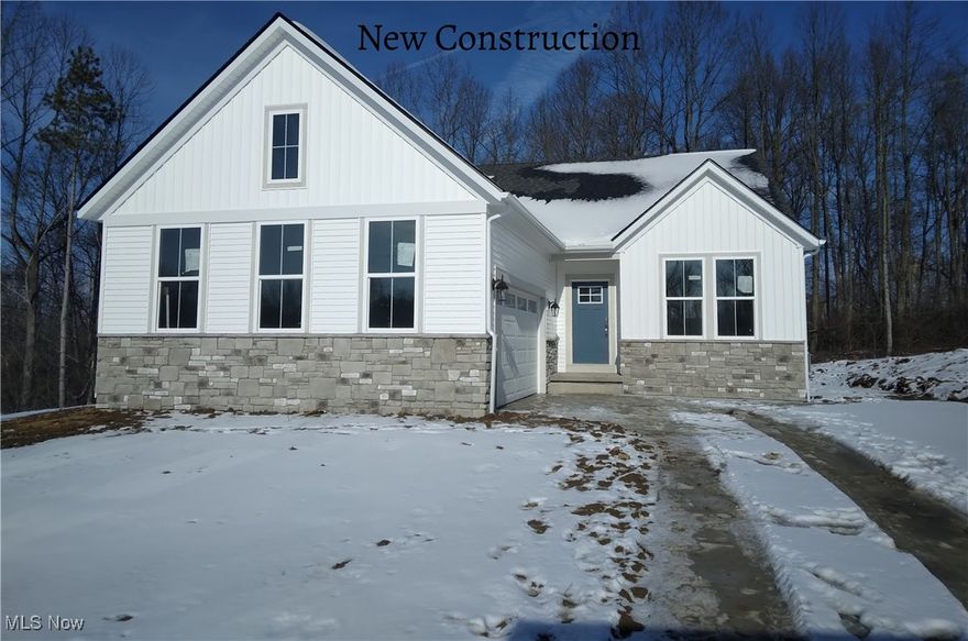 Move in Ready Now! Brand new Drees Homes Yakima ranch plan in our new Medina community, Lakeview Pines.  Located in the highly rated, Highland School District and Montville Township. This home offers a unique courtyard garage leading into a large family foyer with built in bench seat and closet along with large laundry room.  The kitchen boasts of quartz countertops, two tone upper white cabinets and burlap base cabinets for a custom feel.  Off the kitchen/dining is a beautiful sunroom which leads to the cozy, private covered porch.  The family room fireplace is stone from floor to ceiling creating a wonderful gathering space for family and friends.  The spacious primary suite includes an elegant super shower and large walk-in closet.  This is a must see.  Be the first to own the Yakima!