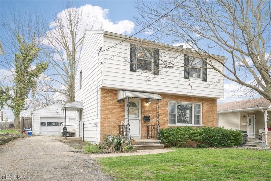 Welcome to 341 Lookout Ave, a well-maintained 3-bedroom home in Akron Heights offering the space, comfort, and convenience today’s buyers are searching for. Step inside and you’ll immediately notice a layout that feels both functional and inviting. The main living area offers a comfortable setting for everyday living or hosting, while the kitchen is positioned for easy flow and connection. A first-floor half bath adds practical convenience right where you need it. Upstairs, you’ll find three nicely sized bedrooms and a full bath—ideal for a primary space, guest rooms, or a home office setup. The large, clean, dry basement provides incredible flexibility—perfect for a game room, home gym, workshop, or additional living area. Outside, enjoy a fully fenced backyard with privacy fencing, offering a great space for entertaining, pets, or simply unwinding at the end of the day. Located just minutes from parks, shopping, dining, and highway access, this home makes both daily routines and commuting simple. Whether you’re looking to stop renting or secure a solid investment, this home delivers strong value in a location where homes continue to move quickly. Opportunities like this don’t last—now offering with NEW ROOF on home and over $3,000 of ELECTRICAL UPGRADES