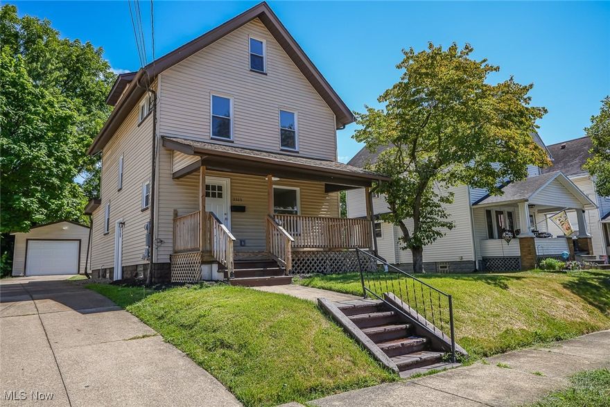 Extensive renovation, which includes taking the house down to the studs, installing all new plumbing and electrical, HVAC, a newer kitchen with shaker cabinets, quartz countertops, and stainless steel appliances, a newer bathroom, and LVP flooring throughout the first floor and carpeting upstairs. The exterior has a newer front and back porch, windows, and doors.  This is a Fannie Mae Homepath property.