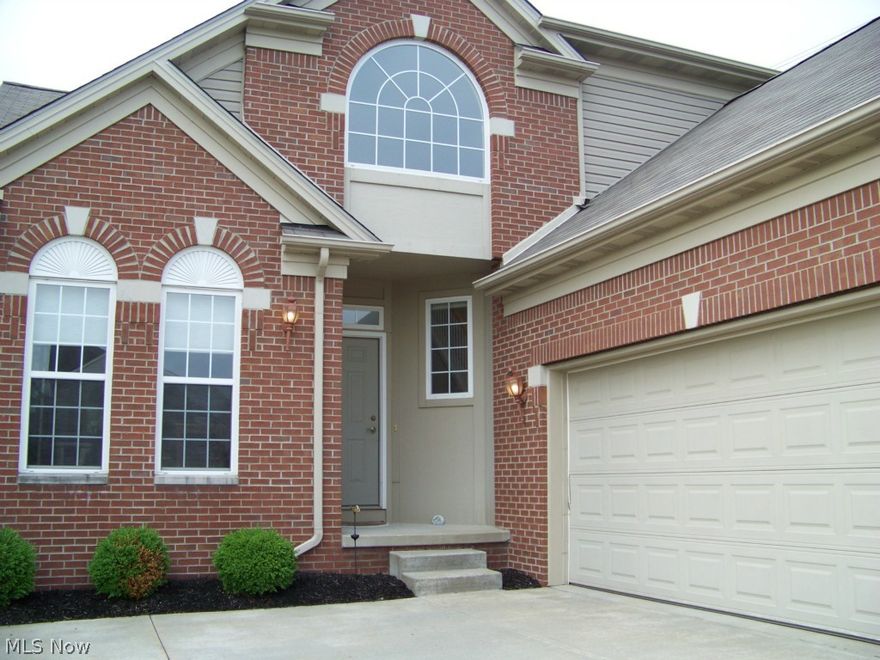 Best value on the market!  Excellent condition. Easy care living!  Recent updates include glass tile in the kitchen w/granite counters and 
extended overhang on the island. There also is a pantry and room for a breakfast table.  Laundry room (on the first floor!) has expanded closet/storage unique to these homes for shoes, coats and many other items.  There is an extremely spacious First Floor Master Suite with walk in closet. Master bath has tub plus separate shower, double sinks and water closet.  The first floor Bonus Room can be a
Formal Dining Room, Office (as is currently), Library or whatever you choose.  Upstairs are three bedrooms - one of which the choice of a "Loft" was
opted for. It is 15 x 12 and would only take a half wall and door to enclose.  The basement is quite large, block windows and lends many choices to do
with as you please. Outside is a quiet, private patio for summer evenings.  The man door on the garage is also a newly added feature unique to this
home.