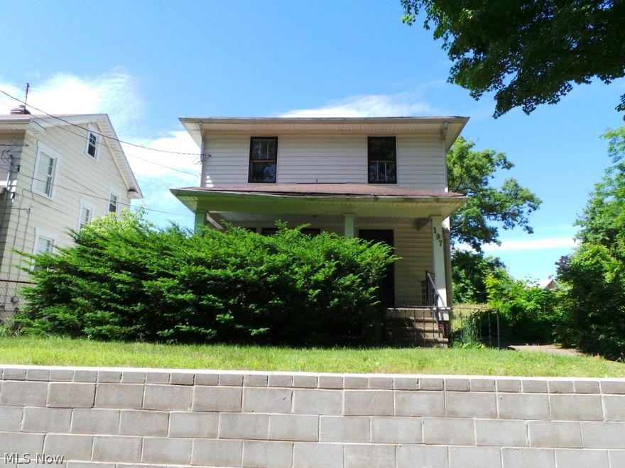 Three bedroom colonial w/natural woodwork, built-ins and hardwood floors!  Charming arched doorways, formal dining room.  Full basement.  Property is sold AS IS.  Equal housing opportunity.  FHA uninsurable per HUD appraisal.