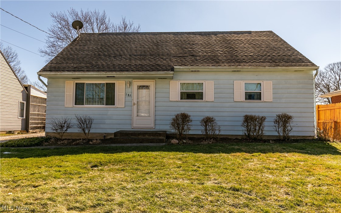A rare find with this 1400+ square foot, 4 bedroom cape cod in Munroe Falls. There are 3 bedrooms and 1.5 baths on the first floor, along with the entire second floor finished (with high ceilings) as the 4th bedroom. The basement is partially finished, with newer glass block windows and has a sump pump. There are vinyl windows, natural wood floors, and so much more. Open House Saturday 3/6 12-2.