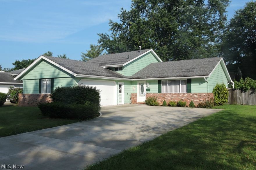 Well maintained home in one of Elyria's most popular neighborhoods.  Brand new driveway and refrigerator, newer roof, exterior just painted 2014.  Features a convenient and entertainment-friendly floorplan with multiple living spaces, fireplace and 4th bedroom which would also make a great office.  Backyard includes a covered patio.  Make it yours!