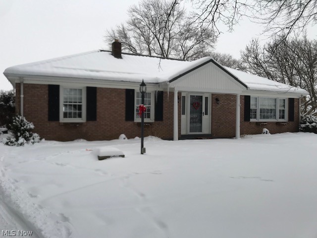 Just starting out or scaling down? I have the perfect house for you! Located in the quaint, quiet, and historical Mount Pleasent. This home is what you have been looking for. This quality built solid brick ranch sits in a flat lot with a fenced yard. The two-car garage has a handy lean-to for extra storage. This house is immaculate. Pride in ownership shines through. The kitchen has a breakfast area where you can sit and watch the birds out of the sliding glass doors that open on to a covered concrete patio. The house has newer flooring throughout. There is newer high-quality laminate and carpet. The roof is a year old and the furnace is two years old. There is a water softener, a dehumidifier, and an extra refrigerator in the basement that stays also. There is a wood burner in the basement and the garage for supplemental heat. This is country living but 20 min. to Saint Clairsville or Wheeling. Move right into this cute and cozy home. You better not wait! This one will not last! note:
