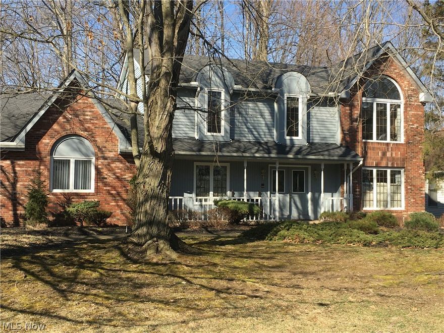 This lovely colonial in the much sought after Strathmore Development is ready to be your dream home.  It has four bedrooms, three bathrooms and more than 2700 square feet.  The master bedroom has an arched window, a high ceiling and a spacious walk-in closet. The master bath has a spa tub and shower. The kitchen is big enough for an island, separate eat-in area and comfy window seat.  From there you go directly to the large family room with a beamed ceiling and a fireplace. The family room sliding doors lead you to a 3-tiered deck and the backyard.  This house has a huge basement with the Rec room separate from the Utility room.  The first floor laundry room is right off the garage.  And, it has a large 3-car garage. America's Preferred Home Warranty included.  Valley View offers its residents low property taxes, exceptional city services, and full use of the Community Center and Valley View Woods.  Also, this home is in the excellent-rated Cuyahoga Heights School District.  See you at