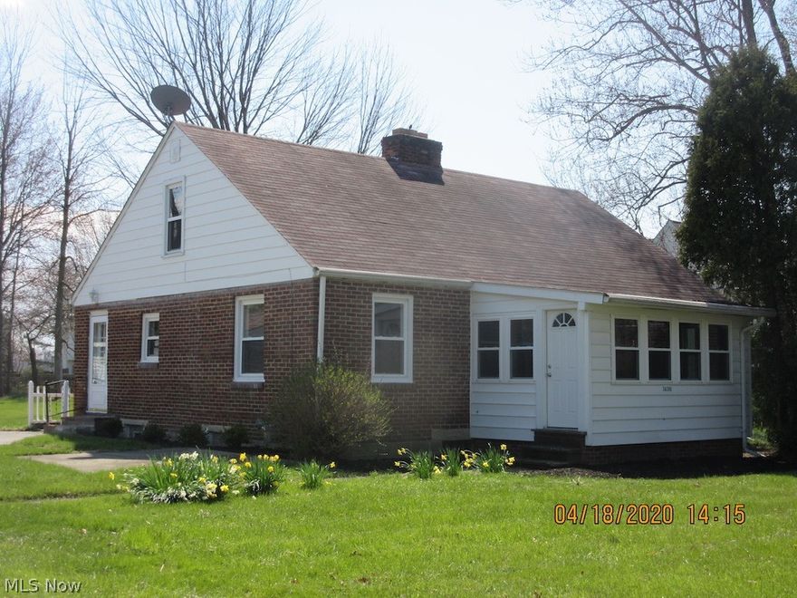 Brick/vinyl cape cod on just over an acre in Willoughby! Living room w/ wbfp, premier vinyl plank flooring that lead to enclosed front porch! Totally updated eat-in kitchen w/ mocha cabinets, granite countertops, premier vinyl plank flooring and stainless steel appliances! Nice size eat-in area open to kitchen and views of rear yard! 2 nice sized bedrooms on main floor w/ remodeled full bath w/ new tub surround, vanity, toilet, tile flooring, paint, fixtures and lighting! Venture upstairs to find 2 large bedrooms w/ area in between that could be a huge closet, sitting area or office! Full, walk out basement for storage and laundry!  2.5 car detached garage w/ updated overhead door w/ opener!  Updated paint, flooring, lighting and fixtures throughout! Move-in ready!