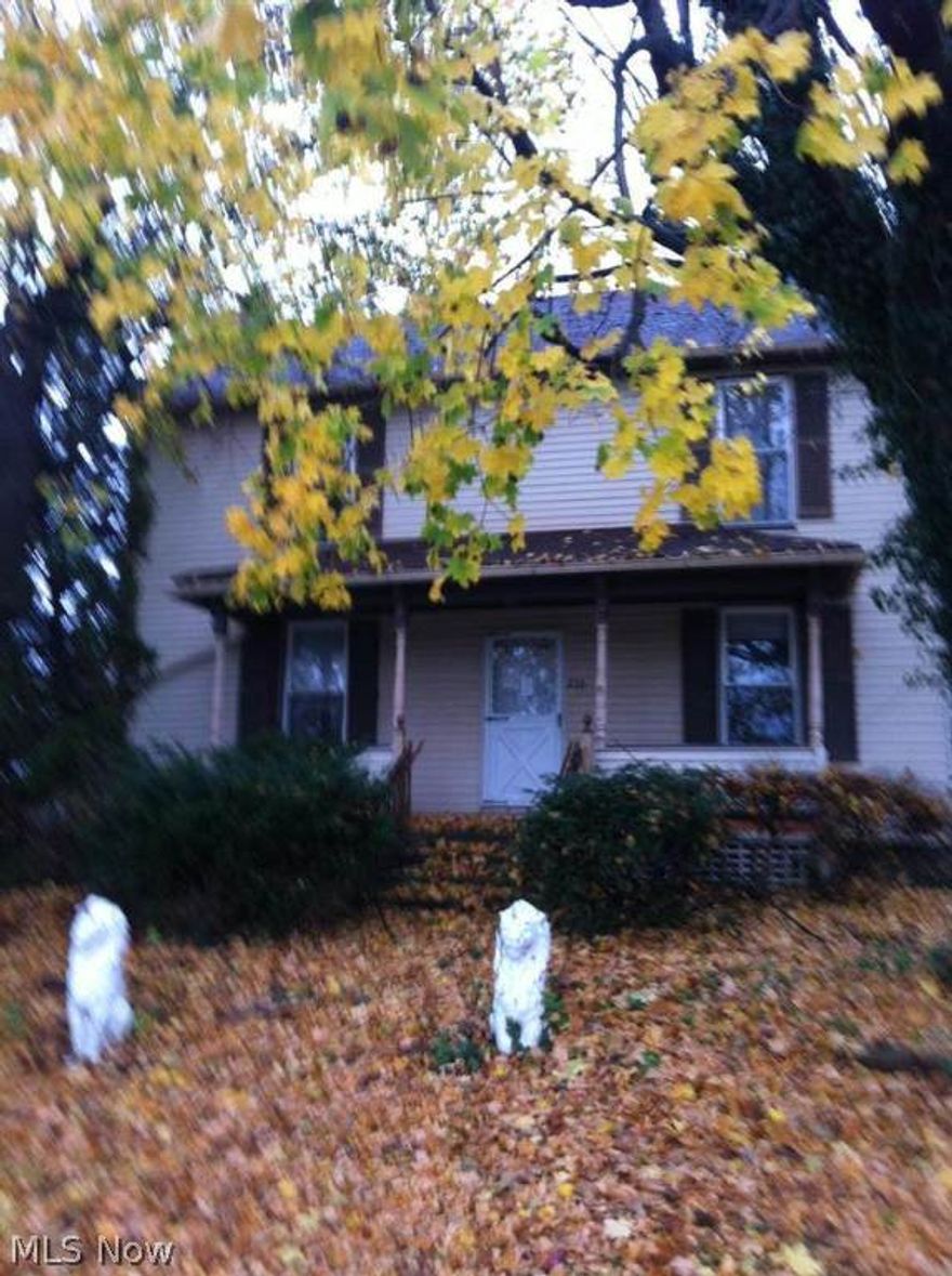 Nice property on a quiet street, flat yard and two car detached garage. Interior is in need of repair.