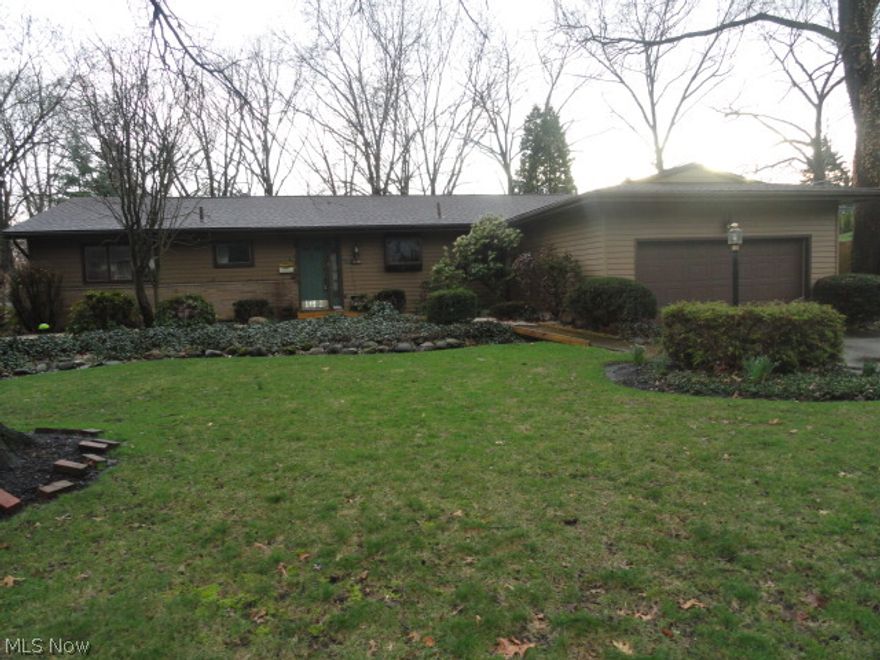 Quality built ranch in Silver Lake Village with sharp curb appeal and beautiful park like backyard.  Beautifully updated kitchen with breakfast nook, hardwood floors, Corian counters, built in desk and walk in pantry.  Huge 33 x 15 living and dining room combined with gas fireplace.  Cozy family room with cherry cabinets and French doors to 52 x 12 cedar porch.  New carpet in bedrooms.  New roof in 2010.  1/2 acre lot!  Deck porch and shed too!