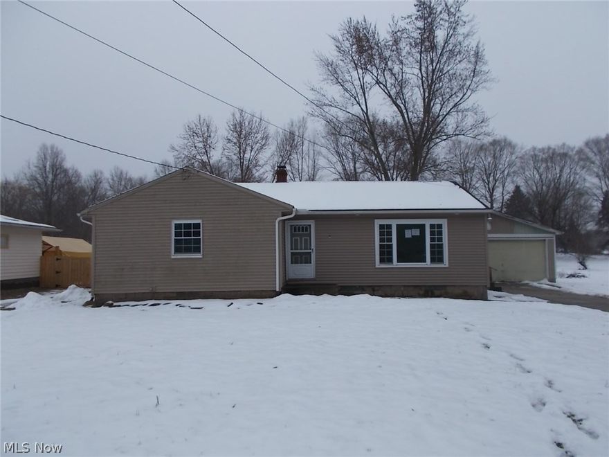 Ranch home on a half acre lot has 3 bedrooms, 1.5 baths a partially finished basement with a wood burning stove. Lots of potential here.  Priced to sell!  To be sold AS IS. Seller will NOT pay for any inspections or repairs. No repairs permitted before closing. Buyer is responsible for due diligence inquiry of all property information. Room sizes are approximate and not guaranteed. Condition of any appliances are not warranted.  All bids are sealed for the first 10 days of the listing and limited to Owner Occupant Buyers Only. Sealed bidding period ends on 1/2/2018 at 11:59 pm. If no offer is accepted on the 11th day then bids are opened daily. Exclusive period for Owner Occupant Buyers only, ends on 1/7/2018 at 11:59 pm.  All bidders offers will be considered after this time if no acceptable offer has been received. Closing agent (Title Co.) of Buyers choice.  FHA Financing subject to Buyer's Appraisal (IE - Insured Escrow)