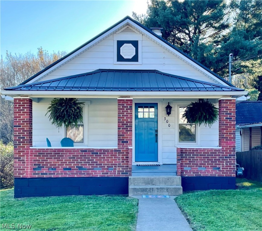 One level living at its finest in this absolutely adorable, completely updated and move-in ready home! You won't have to do a thing but bring your stuff and relax. These sellers did every improvement to make this house their perfect home, but had to relocate before moving in. There are 2-3 bedrooms and 1.5 baths--one bedroom was made into a laundry room but could be converted back to a bedroom. The master bedroom features custom barn doors to the closet. The kitchen comes with all brand new appliances, cabinetry and awesome farmhouse sink. The bathroom has a cabin feel with new tub, toilet, sink and lighting. The home features all new flooring,lighting & paint throughout, a new metal roof & gutters, all new electric service in and to the house, french drains, basement block windows and more! This is the one you've been waiting for.