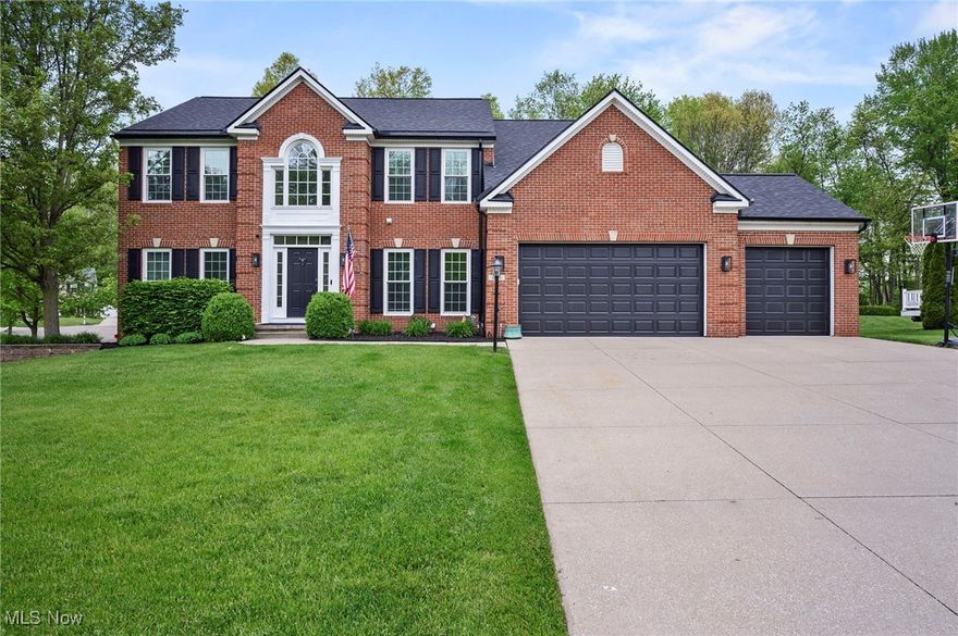 Looking for an unbelievably well-maintained home in Green?  You MUST check out this 4, possibly 5-bedroom home in the heart of the community!  Grab a cup of coffee or your favorite beverage and sit down to read this extensive list of updates, all done within the last year or less!  Updates include 13 new triple pane windows (2025), 1st floor blinds (2024), new 40-year roof, gutters, downspouts, and leaf guards (2024), garage doors (2025), garage opener (2025), garage heater (2024), quartz countertops, granite sink (2024), backsplash (2024), fridge (2024), dishwasher (2024), disposal (2024), water softener and water purifier (2024), hardwood floors in the family room (2024), all other hardwood floors on main level refinished (2024), new mud room (2024), new laundry room (2024), new primary walk-in closet, partially updated primary bath (2025), new accent wall in the primary bedroom (2025), new floors in the guest bath (2025), entire basement painted (2024/2025), updated lighting & fans (2024), new lighting outside (2024), and new 10x12 shed (2024). Whew, did I forget anything?  I did! Come and check out this home to see all the updates and more!  Now THIS is what move-in ready should mean! Call your favorite Realtor® for a showing today!