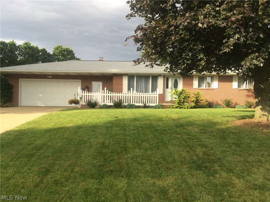 Everything is ready. This beautiful 3 bedroom 1.5 bath home is in a country setting just outside of Wooster. The sun porch will allow you to enjoy the nature while staying cool. The huge partially finished basement would make a nice home theater or family room. The oversized 2 car garage has all your stoirage needs. New roof, flooring, updates, and insulated in 2013. This one is a gem and won't last long.
Sale excludes drapes, Freezer in garage, Refrigerator in garage.
