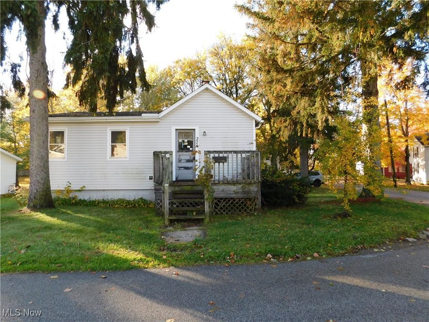 Discover this 2-bedroom ranch nestled on a corner lot in a quiet neighborhood. Ideally located near the Grand River, Geneva-on-the-Lake, and numerous local wineries, this property offers both comfort and investment potential. Whether you’re looking for a year-round residence, a weekend getaway, or a short-term rental opportunity, this home provides a fantastic foundation for your vision.