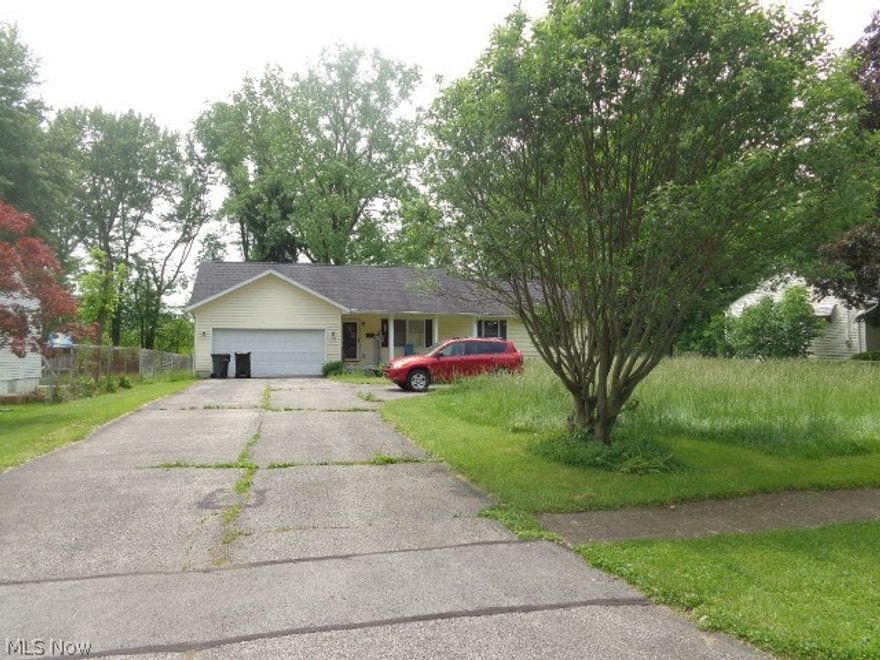 Investor Special!! 2002 Built--1532 Sq Ft Ranch With A Full Basement!! Full Bath Off The Master!! Half Acre Lot!! First Floor Utility Room!! Dead End Street!! Front Porch!! Loads Of Potential!! Priced to Sell With Updates/Cleaning Out/Lawn Maintenance Needed!! Wont Last!! Quick Close Cash Preferred!!