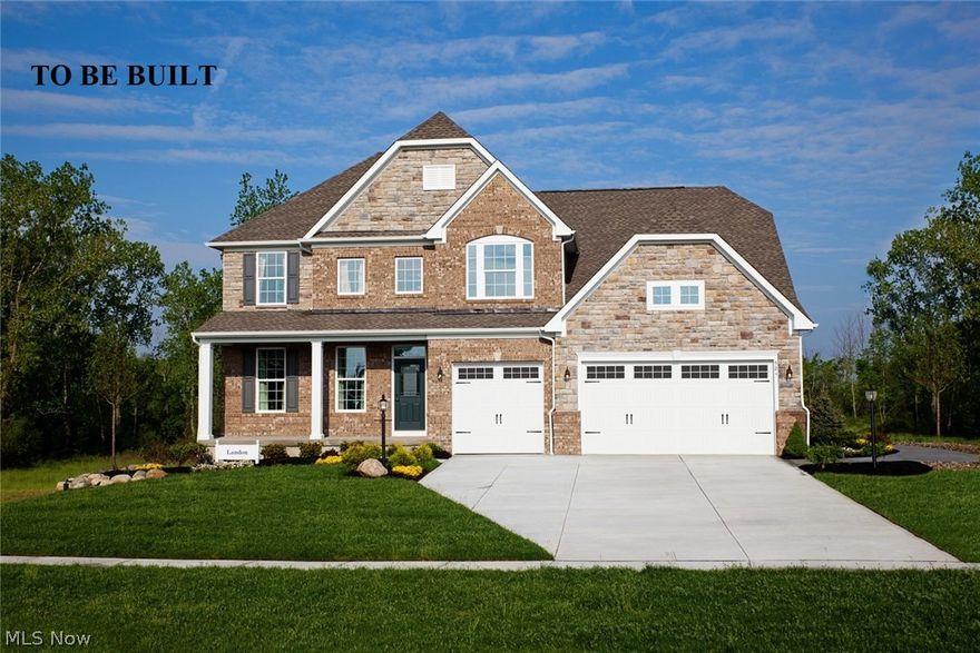 Why settle for “like-new” when you can actually have “new”? Have the freedom to choose your color scheme & be the first to enjoy it. Our newest floorplan, the Landon, gives you the space and open floorplan you’ve been craving. The sprawling gourmet kitchen will awaken the creative chef in you as you stand among the granite & stainless steel & modern cabinetry. Massive island with pendant lighting gives you room to spread out, seating, & great storage. Hardwoods from foyer to kitchen to morning room make it feel like home. In plain view the great room lives up to its name with great space and a cozy, clean gas fireplace standing ready to warm your hearts at the flick of a switch. Large closets in each generously sized bedroom. Owner’s has 2 walk-ins + a private bath w/ tiled roman shower. Upgraded cabinets & granite in all 3 full baths & 2nd floor laundry. Beautifully finished basement w/ bath adds a whole new floor of living space. In house financing, no construction loan needed. We bu