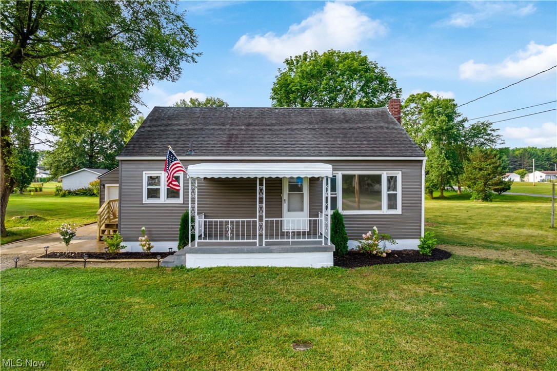 COMPLETELY RENOVATED three bedroom cape cod in desirable Norton CSD! Walk inside from the inviting front porch to find a spacious living room with a large bay window bringing in plenty of natural light. The kitchen has new high-end Samsung appliances, large stainless sink, and eat-up island. Two bedrooms and a modern full bathroom w/ new fixtures, Bluetooth fan/light, and porcelain tile tub surround round out the first floor. Head upstairs to a LARGE 3rd bedroom or bonus living space. Situated on just under an acre, the corner lot has plenty of space for outdoor entertainment. Detached 1+ car garage. Every inch of this home was completely updated, from flooring, lighting, windows, and much more! Schedule your private showing today!