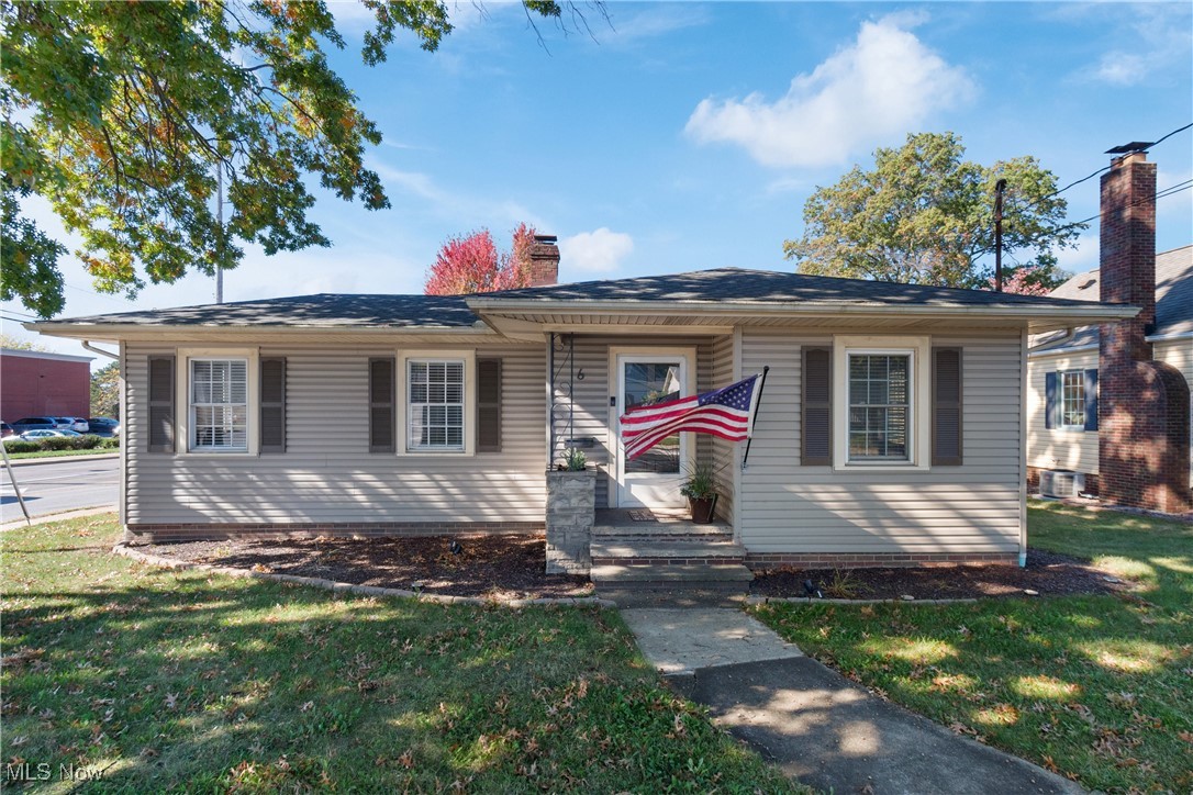 From the curb, you'd never guess how much space this home offers! Bright, open, and beautifully redone throughout, this ranch home offers 3 bedrooms, 2 full bathrooms, and approximately 1,420 square feet of living space above grade, with an additional 730 square feet below grade ready for finishing. The main level features a spacious living room with abundant natural light and an adjoining flex space ideal for a sitting or morning room. The home is updated throughout with luxury vinyl plank flooring. The modern kitchen has been completely remodeled and includes new cabinetry, ample counter space, stainless steel appliances, and a large walk-in pantry. All three bedrooms are located on the first floor, including the primary suite with a private bath with a beautiful tiled walk-in shower.
A second living area with a gas fireplace provides additional space for entertaining, a home office, or a den. Exterior highlights include a covered patio, new fencing, newer siding, and a newer roof. All you need to do is move in!