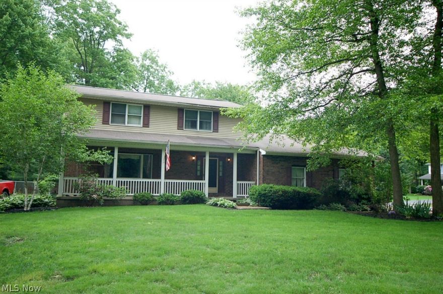 WOW, are you going to have fun this summer! This great 3 bedroom, 2.5 bath Colonial has just the backyard you are looking for! The highlight will most certainly be the in ground, kidney shaped 20x40 pool (8.5 ft. deep w/new pump/filter). But the excellent backyard with a large deck and storage shed and surrounded by a one of a kind masonry and wood privacy fence will be sure to please. And you can't stay outside forever, so you will also enjoy this comfortable home featuring newer furnace/A/C and brand new or updated baths, nice large eat-in kitchen and large family room with gas FP. All of the bedrooms are nice sized too and there is even a Home Warranty! Come and see for yourself!