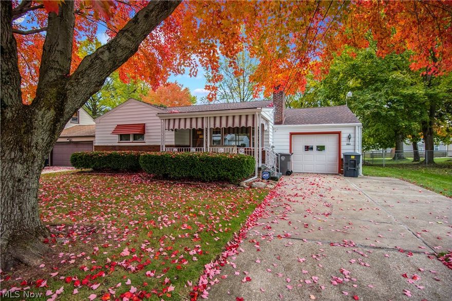 Adorable 2 Bedroom/2 Full Bath RANCH Home with Amazing Space & Storage & a 3 CAR GARAGE. MOVE IN CONDITION & AVAILABLE IMMEDIATELY! Home Features Include a Large Front Living Room that offers an Awesome Coved Ceiling, Kitchen offers High End Cherry Cabinets & New Flooring, Dining Room Area, 2 Large Bedrooms, and Full Bath. Lower Level offers Glass Block Windows & 2nd Full Bath. The Over sized 1 Car Garage plus a 17 x 22 - 2 Car Garage behind. Home is a non smoking, freshly painted home, offers central air, all appliances included, large rear deck!  This  Home is in MOVE IN CONDITION & AVAILABLE IMMEDIATELY!