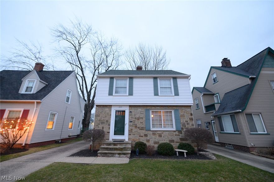 Meticulously cared for home loaded with charm and character! Spacious eat in kitchen leads to formal dining room with built in china cabinet. 4 season sun room. Large 21' living room with fireplace. 3 bedrooms up with oak hardwood floors. Full basement, 2 1/2 car garage. Shows pride of ownership!