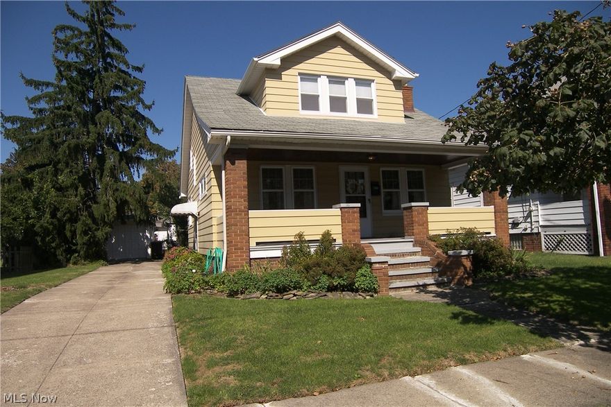 Clean western bungalow has formal dining room with china cabinets * Gas fireplace * Ample natural woodwork & hardwood floors * Kitchen with upgraded cabinets, counters & flooring * Newer bath insert/mechanical * 4 ceiling fans plus house exhaust fan updated furnace with C/A * Mostly thermal windows * Upgraded electric panel * Generous attic storage & basement closets too * Master bedroom has large walk-in closet * Vegetable or flower gardens in back yard * Enjoy the seasons on your covered front porch * Convenient location - minutes to freeway & other amenities.