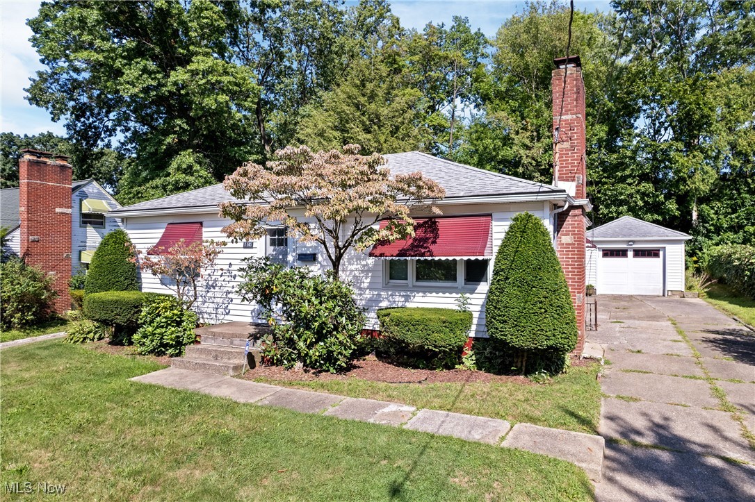 Wonderful ranch home on the market in West Hill Heights! This lovely 3 bedroom home has hardwood floors throughout that were just recently sanded and re-stained. The kitchen has been beautifully redone, complete with new appliances and lots of natural light, making it the perfect place to cook and gather. Complete with tile backsplash and new blinds. Master bedroom is super spacious, could also be used as a dining room with the roomy entryway. The large basement has drywall and a half bath and also a bar, perfect for extra space and all of your entertaining dreams. The nicely manicured lot is perfect for outdoor activities. The garage has brand new siding and there are brand new windows (2024) valued at $15,000 throughout the house! Also for your peace of mind, the roof is only 7 years old, there are new gutters, and the AC, Hot Water Tank, and Furnace have all been replaced in 2024. Also new exterior doors and storm doors. So many great amenities come with this super well-cared-for home, everything has been thought of, you truly don't have to lift a finger. Don't miss this perfect opportunity for homeownership at this price!