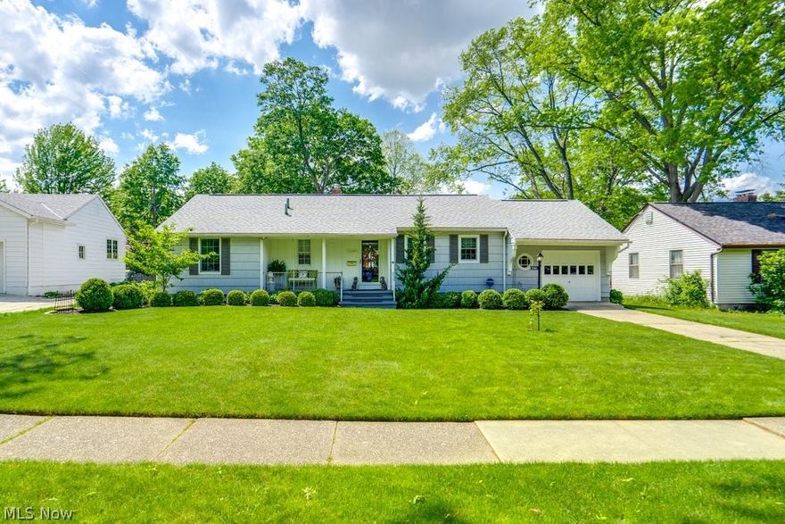 Welcome home to this beautifully renovated ranch in Cuyahoga Falls! Step into modern comfort and convenience with a plethora of updates completed between 2016 and 2024. The roof, gutters, downspouts, interior paint, and original hardwood floors have been meticulously redone (all in 2016), ensuring both aesthetic appeal and structural integrity. Say goodbye to worries about basement dampness with a waterproofed basement and sump pump installation. Enjoy cooking in the fully renovated kitchen boasting all-new fixtures, quartz countertops, and appliances. Experience energy efficiency with recently installed windows, a hot water tank (2021), and AC (2023). This home also offers added functionality with a small bedroom converted into a luxurious master bath and convenient laundry unit (laundry hook up also in the basement, making it two total). Additionally, a new roof cap and flues enhance both the aesthetics and functionality of the property. And for additional storage space, there's a walk up attic!  Don't miss your chance to make this turnkey gem yours – schedule your showing today!