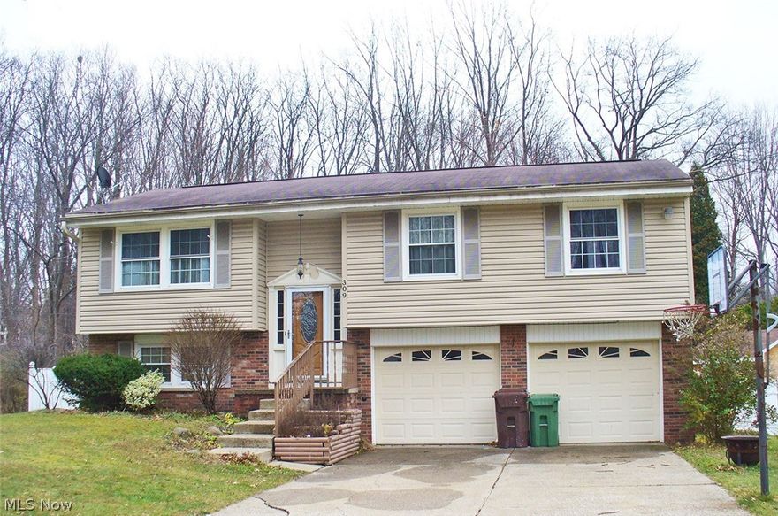 Nice Bi-Level Home in White Gate Allotment.  Main Level features master bedroom w/half bath, 2 additional bedrooms, updated full bath, cherry kitchen w/breakfast bar and pantry.  Open concept living room and dining room w/patio door to spacious deck perfect for entertaining by the heated in ground pool.  Fully fenced in, private park like backyard with storage shed and secluded wooded views, that is perfect for relaxing and pets.  Lower level features family room, rec room or potential 4th bedroom w/gas fireplace.  2 car garage w/plenty of storage space.  Conveniently located to shopping, restaurants and highway.