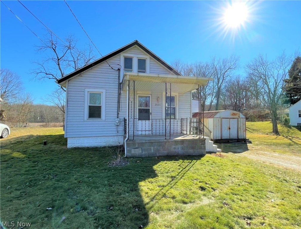 Welcome to 2884 Brady Lake Road, a 3-bedroom, 1-bathroom cape cod home in Ravenna! This home has a spacious kitchen and living room. The bathroom and two of the bedrooms are located on the main floor. Head upstairs to find the huge third bedroom. Large, open backyard. This home is located close to multiple lakes, including: Lake Rockwell, Lake Pippen, and Brady Lake. It’s also conveniently located near Route 59, providing quick access to downtown Ravenna and downtown Kent! Don’t miss your chance to own this home! Schedule your private showing today!