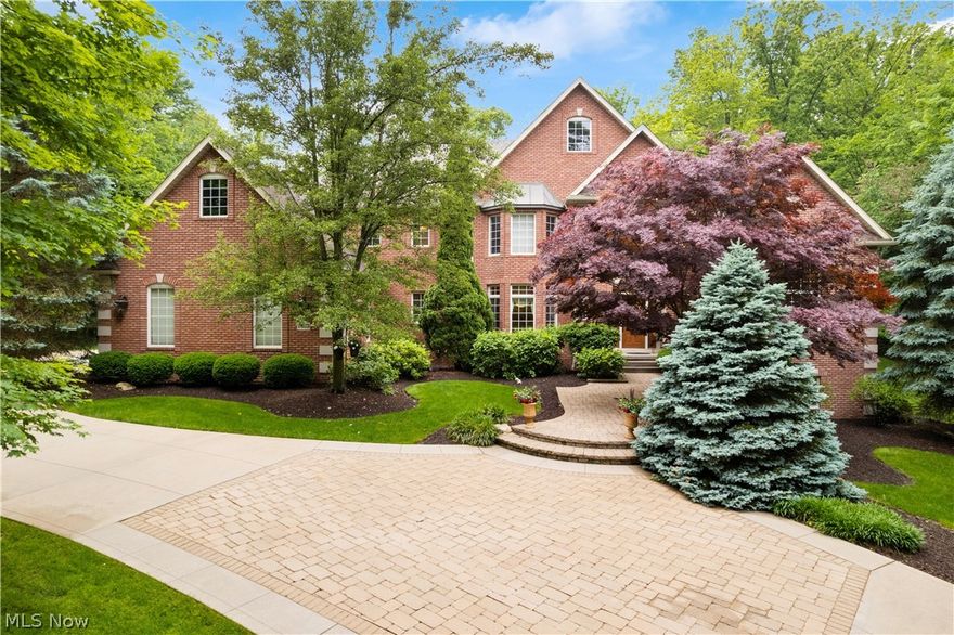 Welcome to 2325 Thoroughbred! This beautifully designed custom home is located in Signatures of Sharon as well as top ranked Highland School District. Working from home? Take advantage of the state of the art professional amenities!  Beautifully appointed office with custom built cabinetry, fireplace, expertly designed desk, modern IT wiring & networking throughout w/ 48 Ethernet locations. You will never have to worry about losing power with a whole house 20 KW generator! There are 2 FULL kitchens & 2 laundry rooms in this thoughtful home.  Enjoy family get-togethers in the spacious & open kitchen graced with custom Amish cabinetry, granite counters, double ovens & stainless appliances. Additional room off family room currently used as entertainment room with closets, beautiful windows and could be a first floor bedroom. AMAZING fully finished lower level, with 10 foot ceilings, for more entertaining & fun or even a workout in the home gym!  Custom permeated 110” theater screen w/ in