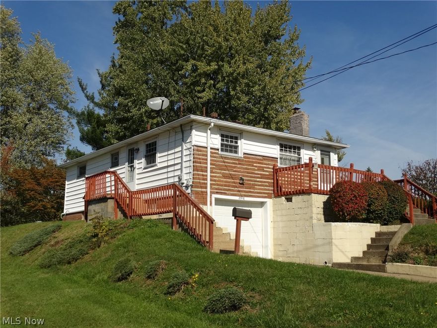 This 3 bedroom ranch offers living room with decorative fireplace. Kitchen features portable dishwasher and stove and refrigerator to remain. Partially finished basement has been professionally waterproofed. Lovely yard with shed. Many updates including furnace 2016. Roof 2004. Some replacement windows.