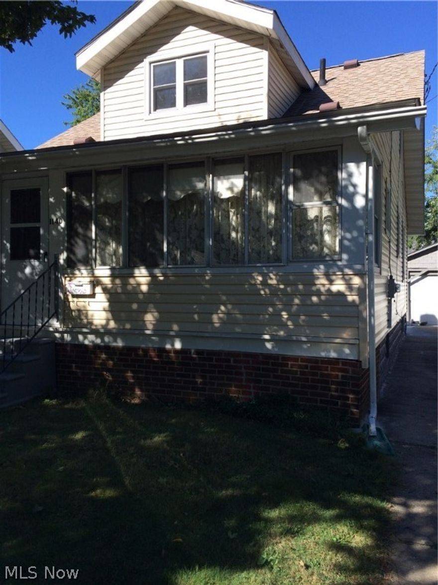 This well-maintained Firestone Park area bungalow is ready to go! Enter this home through the enclosed front porch perfect for cool fall nights and breezy summer evenings. The spacious downstairs living spaces create an inviting atmosphere for relaxing or entertaining friends and family. The tidy, functional kitchen has adequate cabinet/pantry space. Full basement ready with washer/dryer hookup provides excellent storage and utility space. All mechanicals are in good functional condition Newer roof and siding. This home has double pane replacement windows that provide improved energy efficiency. Schedule your showing today to take a look at this little gem!