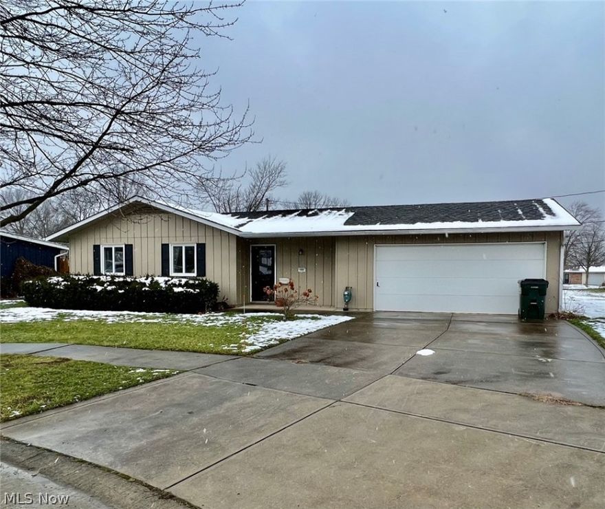 Welcome home to one-floor living. Lovely 3 bedroom with one and a half bath ranch in Blue Grass Development. Low-traffic neighborhood with a swimming pool and playground. Privacy fence and covered patio. Large two-car attached garage. Close to Metro Parks and  Baldwin Wallace College.  Schedule your appointment today!