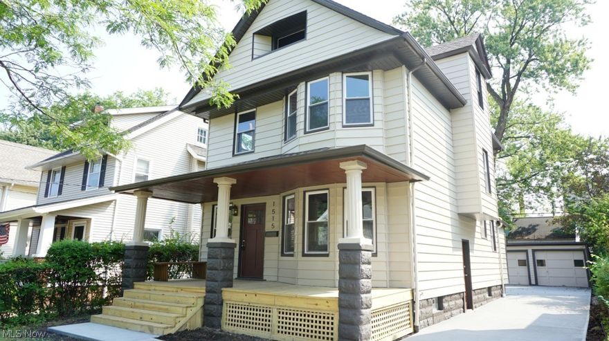 Completely Renovated and Western Lakewood! New High Efficiency Hot Water Tank and Furnace w/ AC, New Roof, New Windows, New front and back deck, remodeled kitchen, remodeled half bath, remodeled full bath, fresh paint and hardware throughout.  Refinished original hardwood floors. Custom ceramic tile in kitchen and baths. High-end quartz countertops in kitchen. Stainless steel appliances. Upgraded electrical. Brand new Concrete driveway and walks. Everything has been done. This home will not last, schedule a showing today.